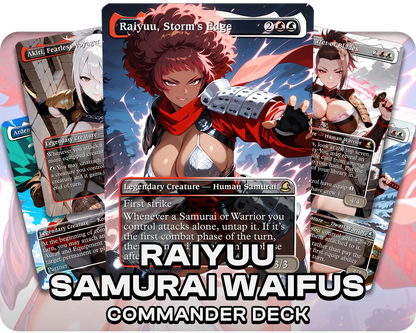 Raiyuu, Storm's Edge | Samurai Waifus | Commander Deck