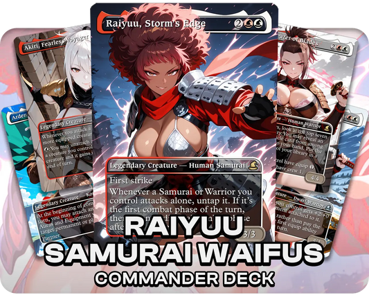 Raiyuu, Storm's Edge | Samurai Waifus | Commander Deck