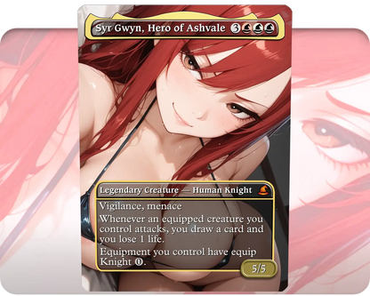 Erza Scarlet (Fairy Tail) - Syr Gwyn, Hero of Ashvale (NSFW)