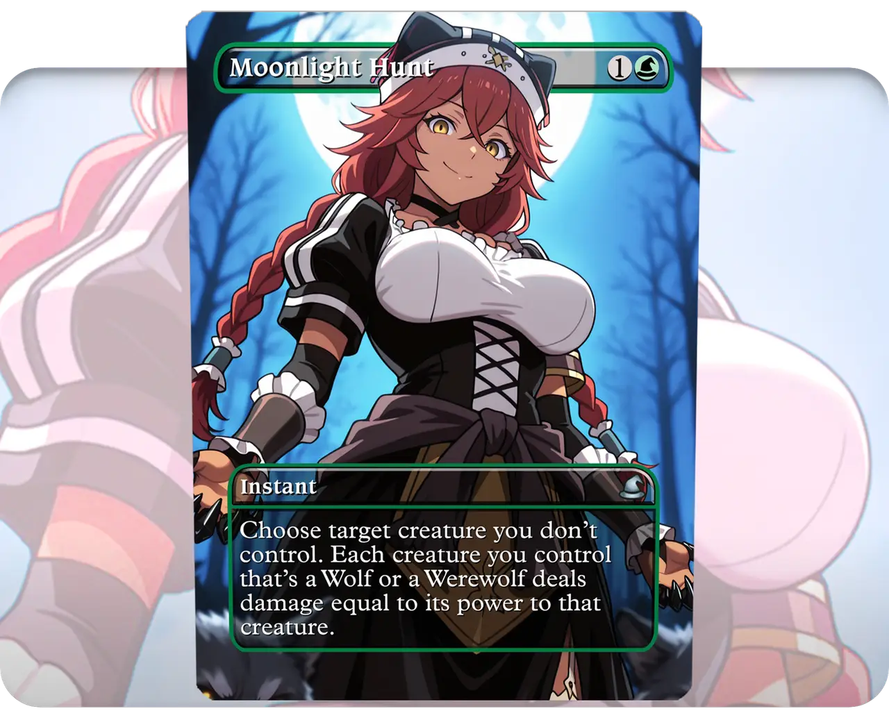 Lupusregina (Overlord) - Moonlight Hunt