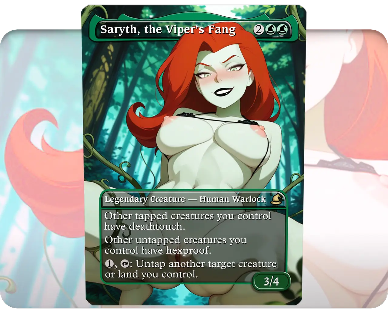 Poison Ivy (DC) - Saryth, the Viper's Fang (NSFW)
