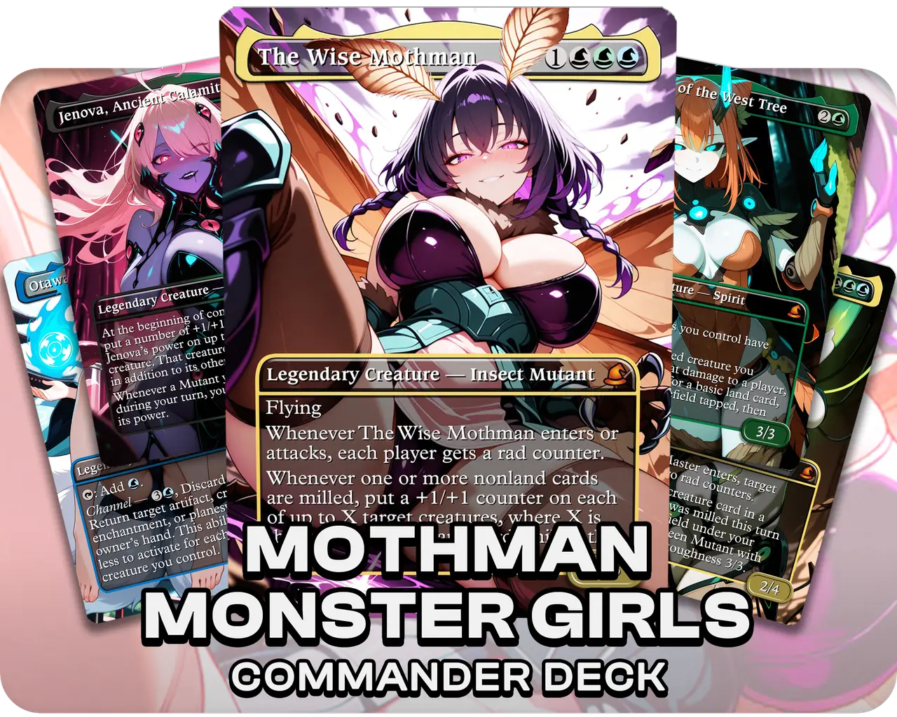 The Wise Mothman | Monster Waifus | Commander Deck