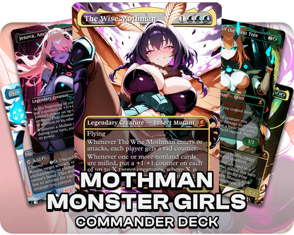 The Wise Mothman | Monster Waifus | Commander Deck