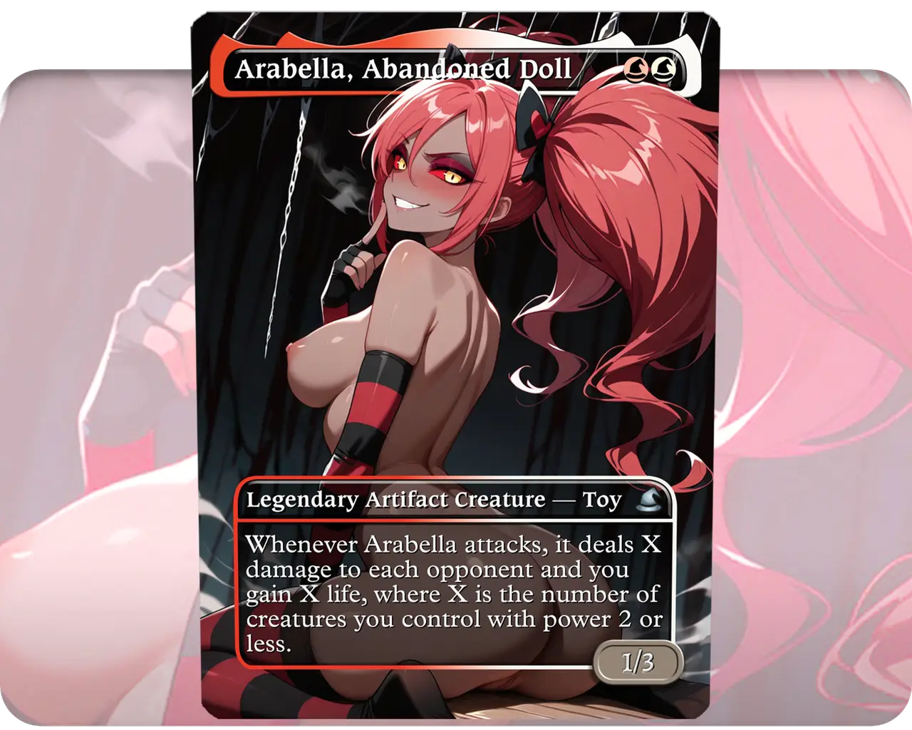 Velvette (Hazbin Hotel) - Arabella, Abandoned Doll (NSFW)