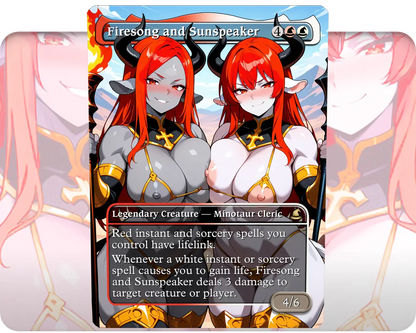 Firesong and Sunspeaker (NSFW)