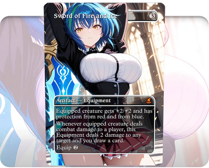 Xenovia (DXD) - Sword of Fire and Ice