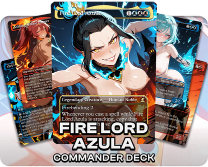 Fire Lord Azula | 18+ NSFW | TLA Special | Commander Deck