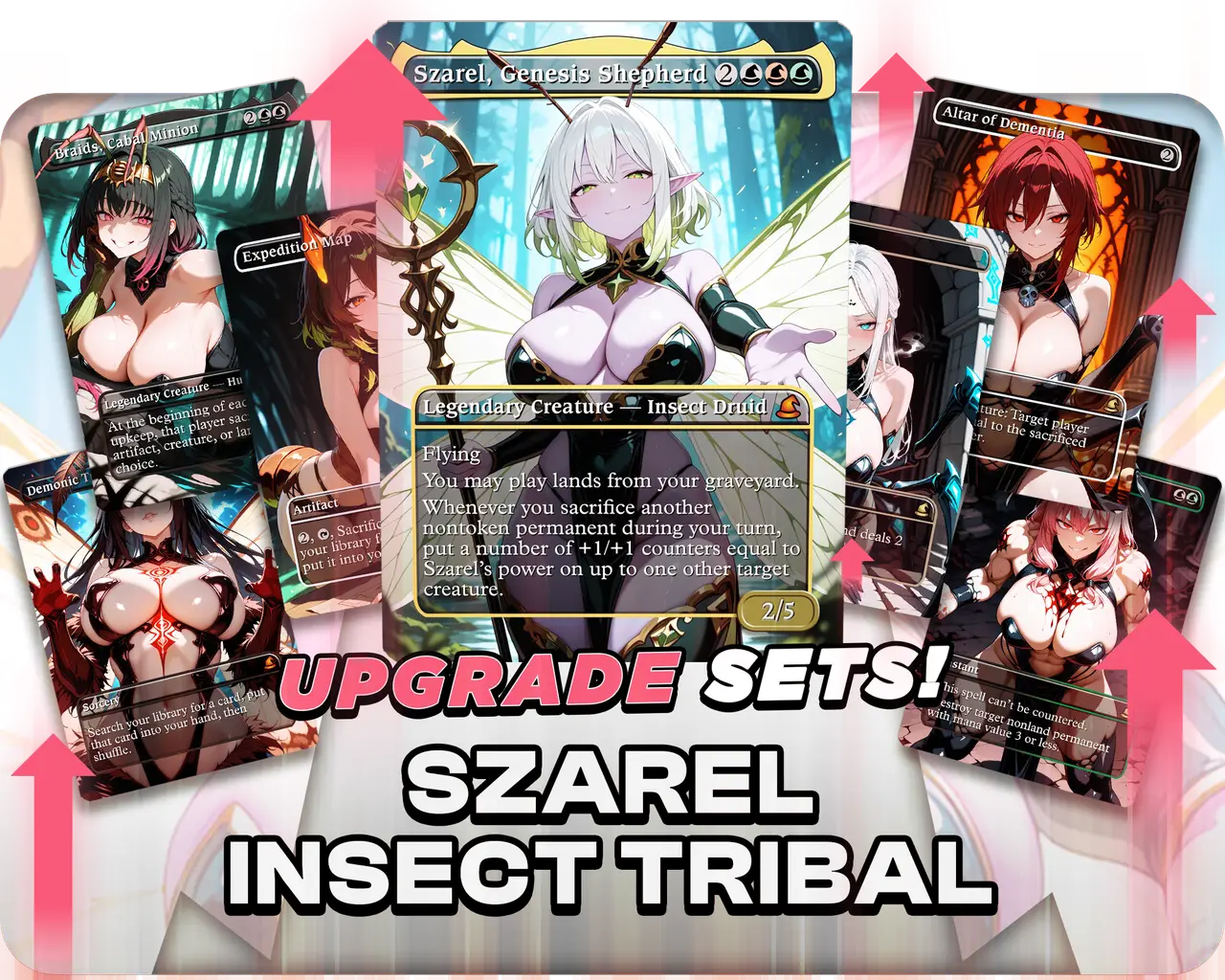 Szarel Insect Tribal | Insect Waifus | Upgrade Sets