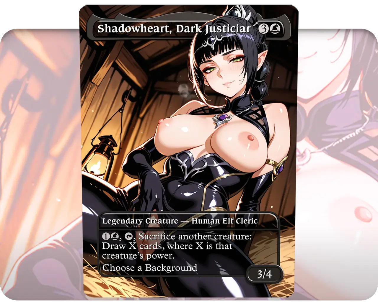 Shadowheart, Dark Justiciar (NSFW)