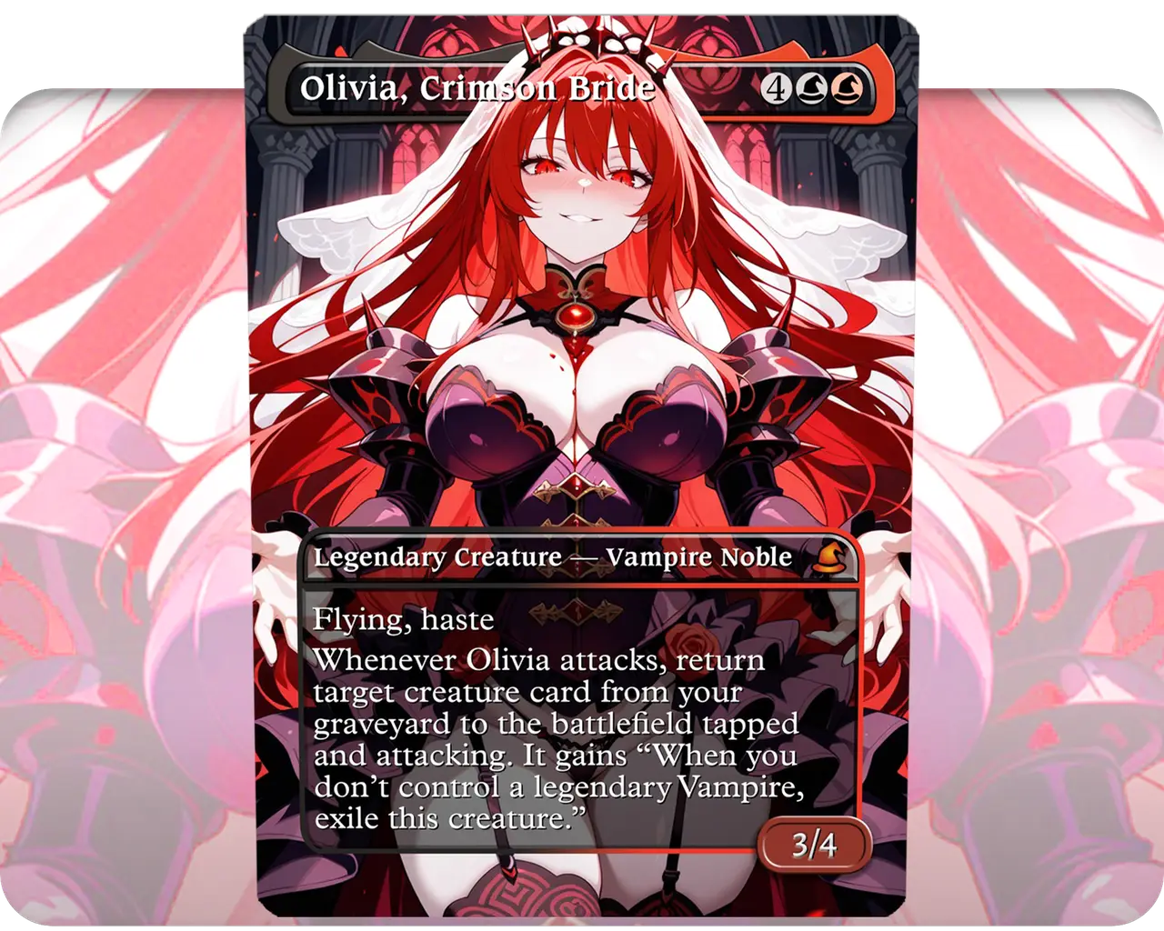 Olivia, Crimson Bride