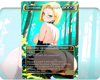 Android 18 (DBZ) - Chromium, the Mutable (NSFW)