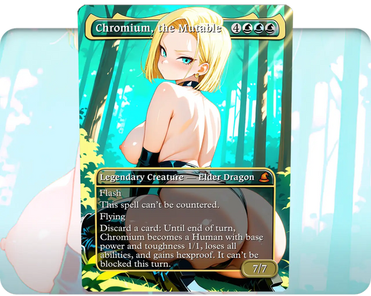 Android 18 (DBZ) - Chromium, the Mutable (NSFW)