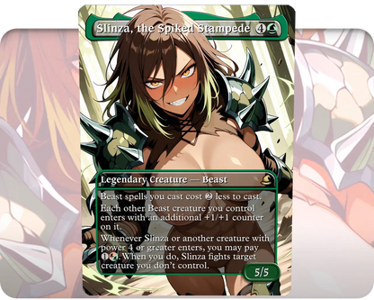 Slinza, the Spiked Stampede (NSFW)