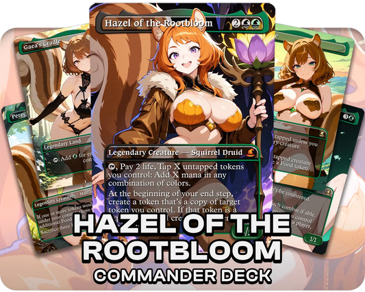 Hazel of the Rootbloom | Squirrel Waifus | Commander Deck