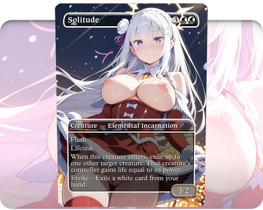 Emilia (ReZero) - Solitude (NSFW)