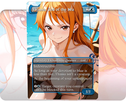 Nami (One Piece) - Thassa, God of the Sea (NSFW)