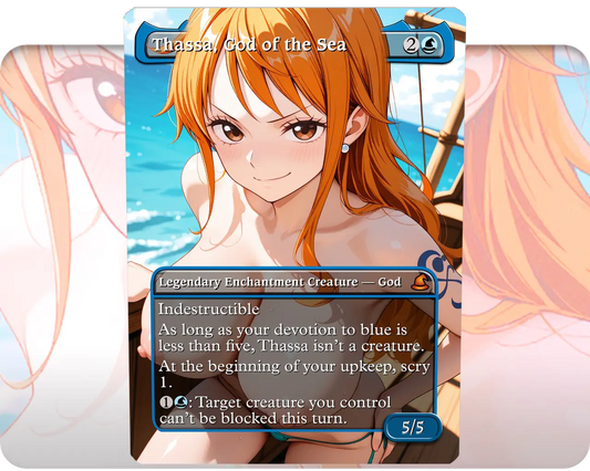 Nami (One Piece) - Thassa, God of the Sea (NSFW)