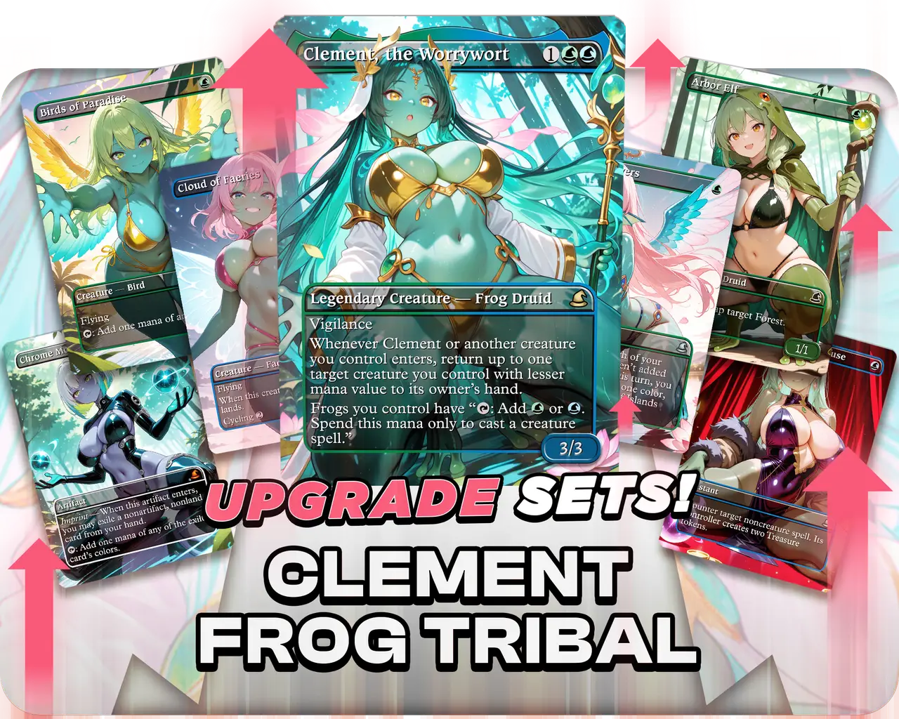 Clement Frog Tribal | Frog Waifus | Upgrade Sets