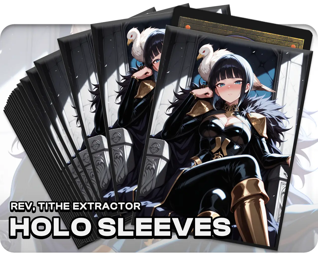 Rev, Tithe Extractor (100x Holo Sleeves)