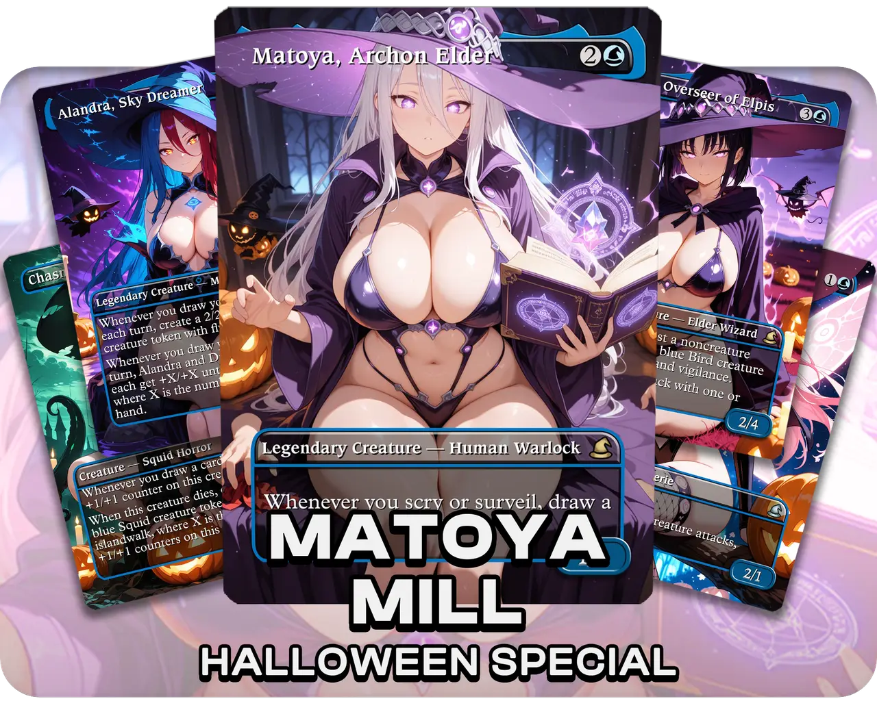 Matoya Mill | Witch Waifus | Halloween Special (10 Cards)