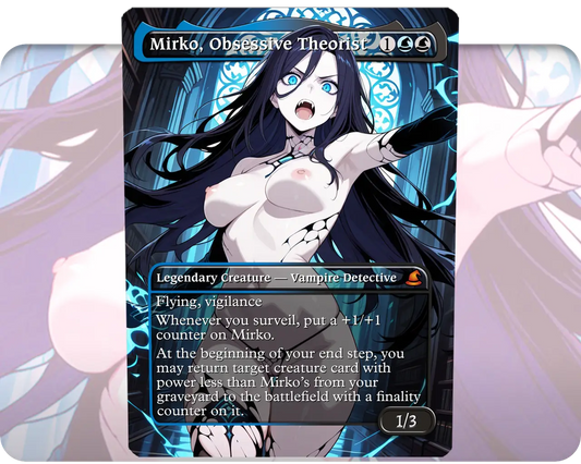 Mirko, Obsessive Theorist (NSFW)