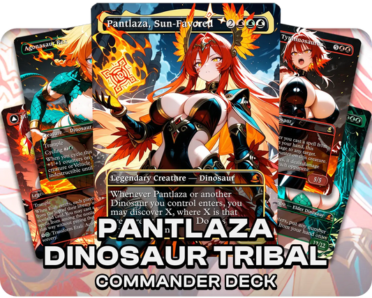 Pantlaza Dinosaur Tribal | Dino Waifus | Commander Deck