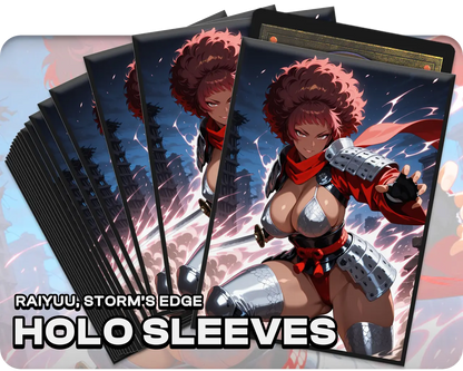 Raiyuu, Storm's Edge (100x Holo Sleeves)
