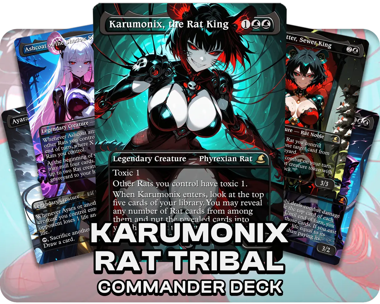 Karumonix Rat Tribal | Phyrexian Rat Waifus | Commander Deck