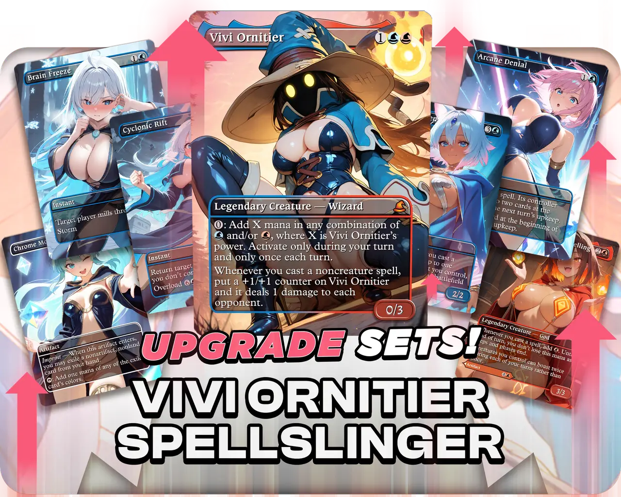 Vivi Ornitier Spellslinger | Wizard Waifus | Upgrade Sets