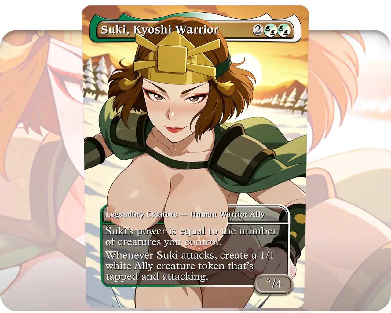 Suki, Kyoshi Warrior (Adult Version) (NSFW)