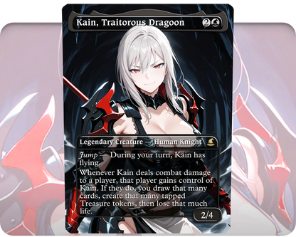 Aranea Highwind (Final Fantasy) - Kain, Traitorous Dragoon