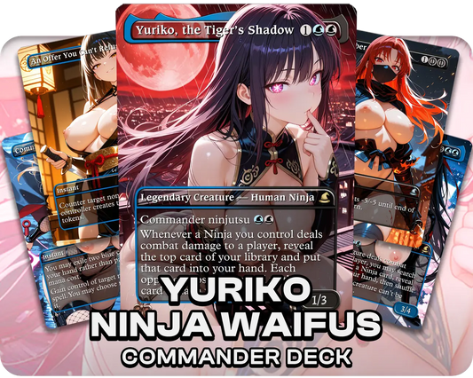 Yuriko Tempo | 18+ NSFW | Ninja Goddess | Commander Deck