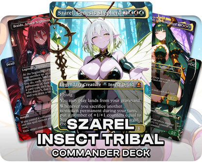 Szarel Landfall | Insect Waifus Theme | Commander Deck