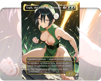 Toph, the First Metalbender (Adult Version) (NSFW)