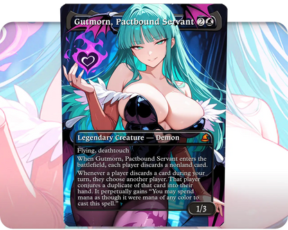 Morrigan (Darkstalkers) - Gutmorn, Pactbound Servant