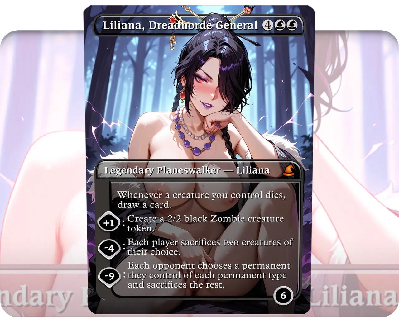 Lulu (Final Fantasy) - Liliana, Dreadhorde General (NSFW)
