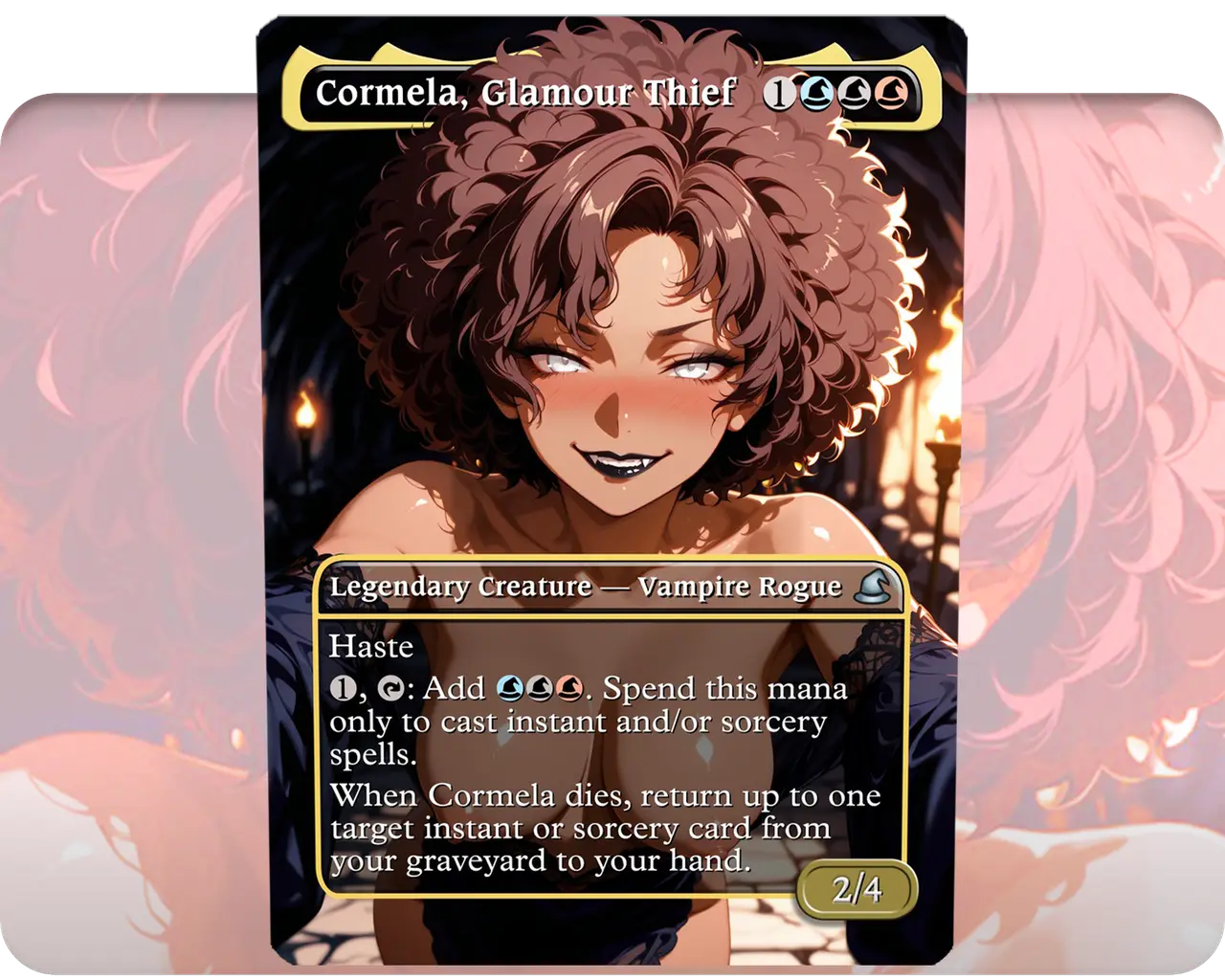 Cormela, Glamour Thief (NSFW)