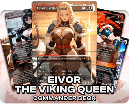Eivor The Viking Queen | Viking Waifus | Commander Deck