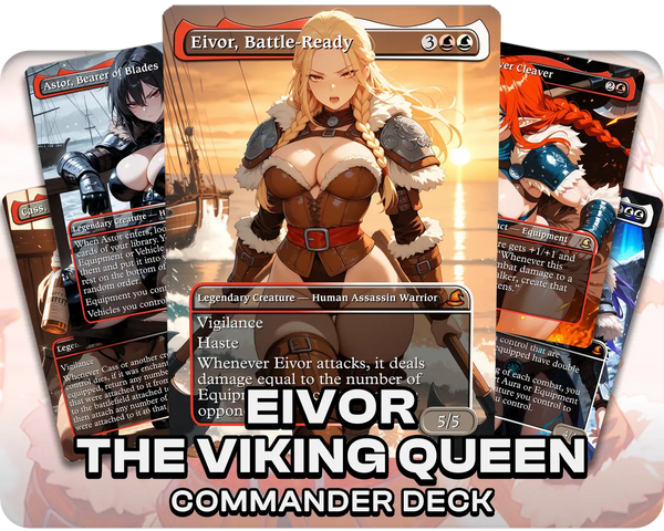 Eivor The Viking Queen | Viking Waifus | Commander Deck