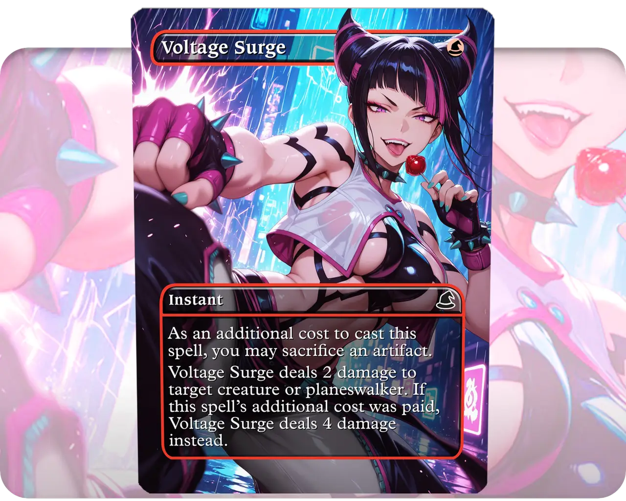 Juri (Street Fighter) - Voltage Surge