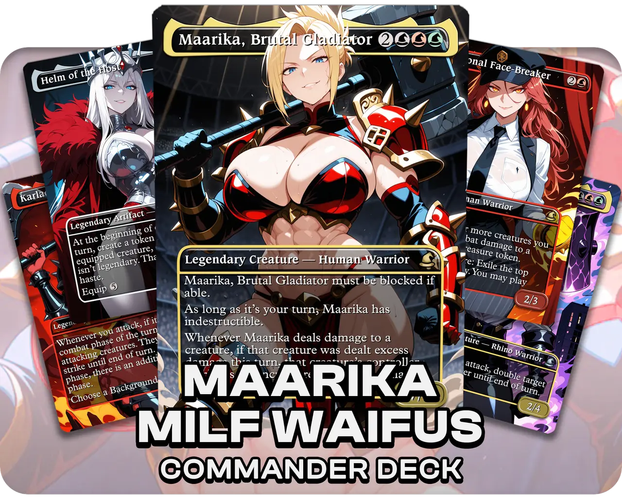 Maarika, Brutal Gladiator | Milf Waifus | Commander Deck