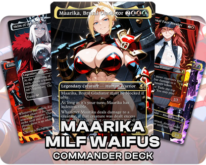 Maarika, Brutal Gladiator | Milf Waifus | Commander Deck
