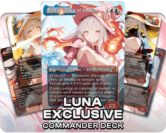 Luna Exclusive | 18+ NSFW | Proxywaifus Special | Commander Deck