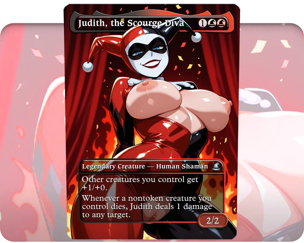 Harley Quinn - Judith, the Scourge Diva (NSFW)