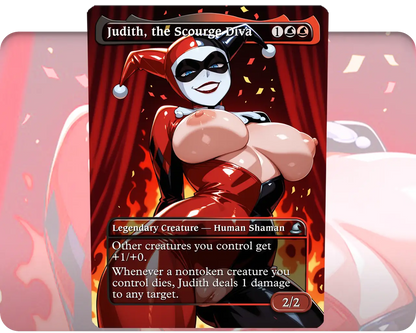 Harley Quinn - Judith, the Scourge Diva (NSFW)
