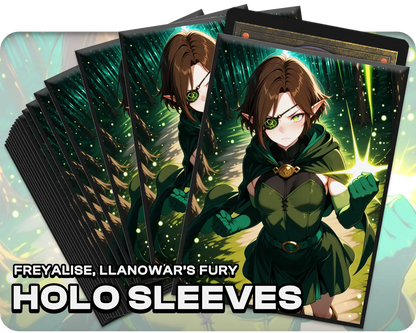 Freyalise, Llanowar's Fury (100x Holo Sleeves)
