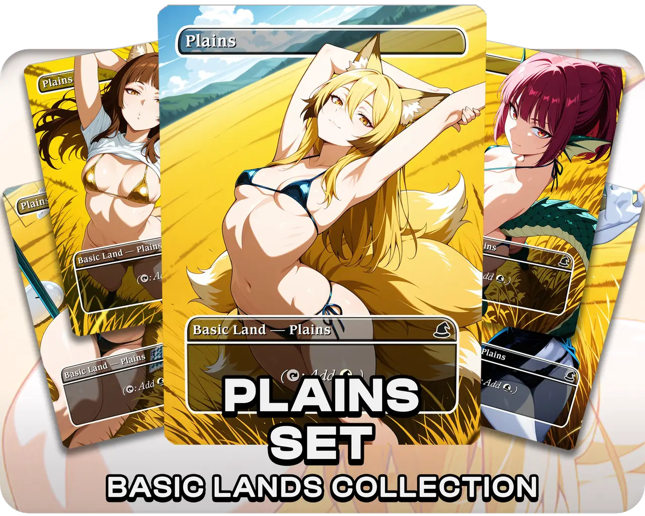 Plains Set | Basic Lands Collection (24 Cards)