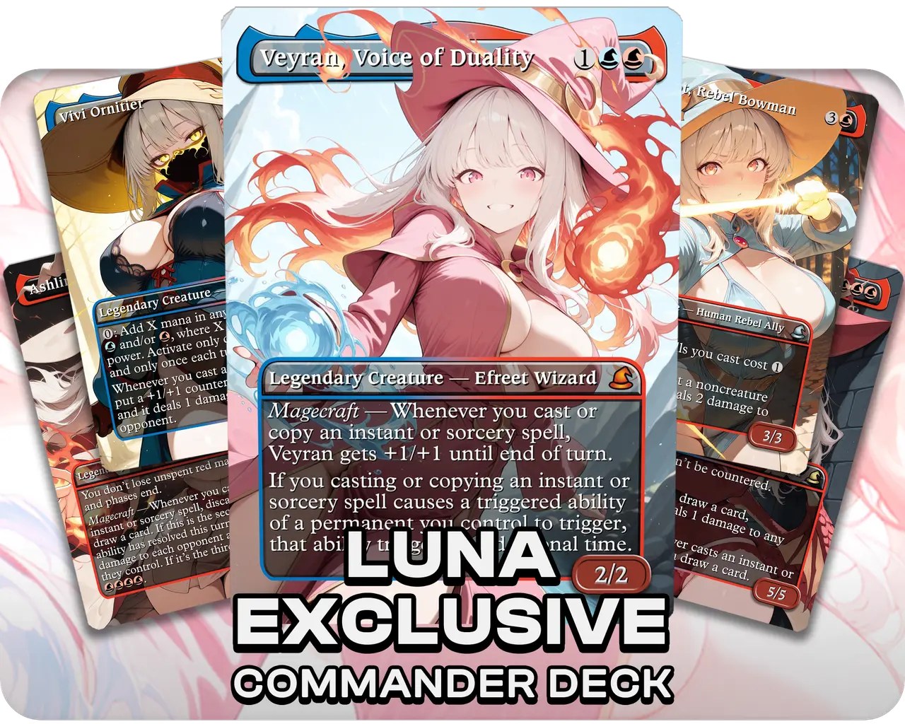 Luna Exclusive | Proxywaifus Special | Commander Deck