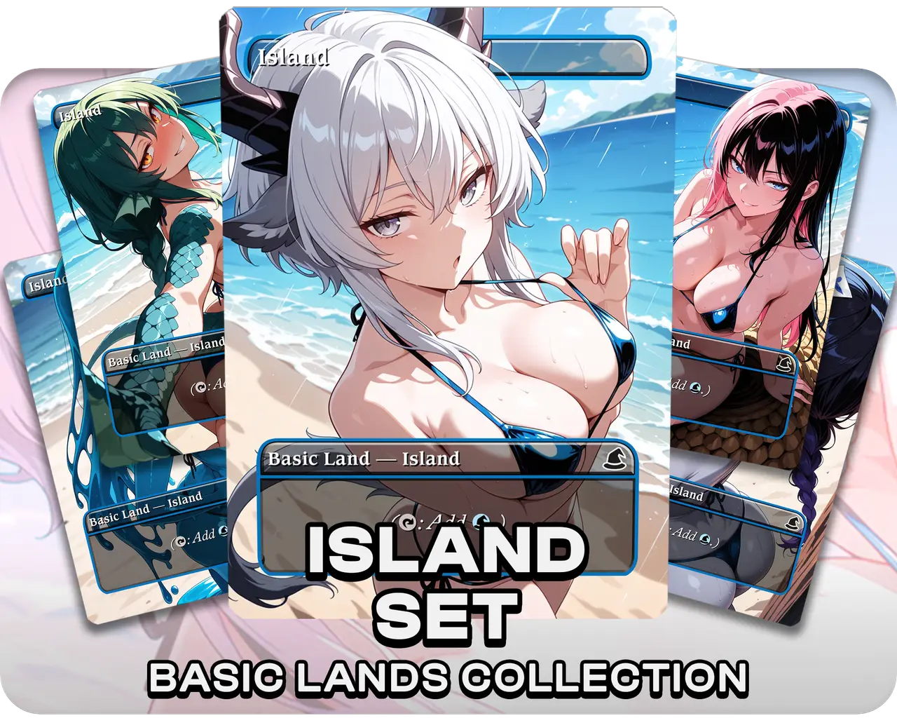 Island Set | Basic Lands Collection (24 Cards)