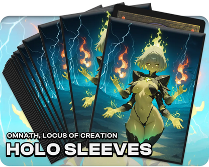 Omnath, Locus of Creation (100x Holo Sleeves)